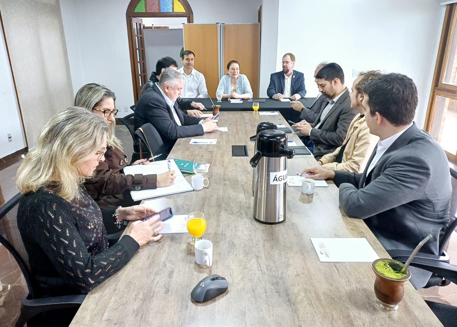 AAPOG marca presença em aproximação institucional com a FACE-RS e projeta como seu legado de quase 50 anos pode contribuir com a Federação.